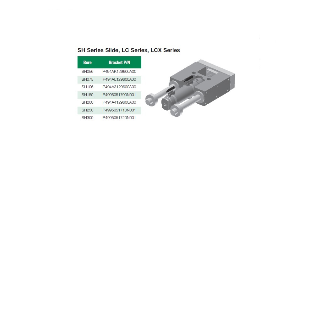 P4995051720N001 NUMATICS/AVENTICS CYLINDER PART<BR>SWITCH BRACKET 3" BORE (CLAMP)